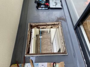 奈良市　バルコニー　防水工事　避難ハッチ交換　マンション　ベランダ　生駒市　奈良　生駒　ダイタク　DAITAKU