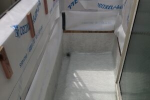 東大阪市　新築　戸建て　バルコニー　FRP防水工事　ダイタク　DAITAKU