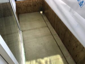 東大阪市　新築　戸建て　バルコニー　FRP防水工事　ダイタク　DAITAKU