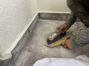 生駒市　マンション　バルコニー　ベランダ　防水工事　DAITAKU　ダイタク　奈良　生駒