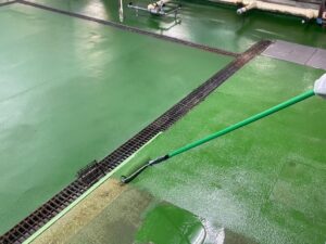 奈良市　店舗　厨房　キッチン　塗床工事　DAITAKU　ダイタク　奈良　生駒