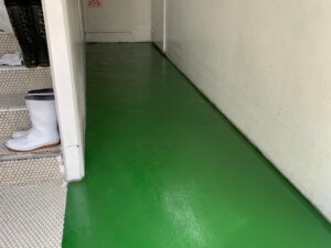 奈良市　店舗　厨房　キッチン　塗床工事　DAITAKU　ダイタク　奈良　生駒
