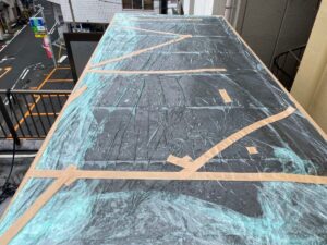東大阪市　テナント　塔屋　防水工事　DAITAKU　ダイタク