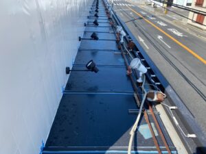 奈良市　店舗　雨漏り　漏水改善工事　ブリッジ工法　シーリング工事　DAITAKU　ダイタク　奈良　生駒