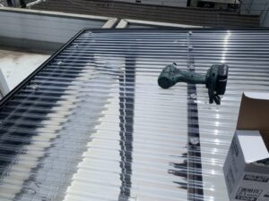 大阪市　戸建て　漏水改善工事　波板交換工事　ダイタク　DAITAKU　奈良　生駒