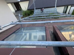 奈良市　戸建て　天窓　トップライト　雨漏り　漏水改善工事　シーリング　ダイタク　DAITAKU　奈良　生駒