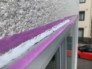 奈良市　オフィスビル　雨漏り　漏水被害　窓　サッシ　漏水改善工事　ダイタク　DAITAKU　奈良　生駒