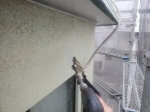 東大阪市　タウンハウス　外壁塗装　屋上防水　シーリング工事　外壁塗装　高圧水洗浄　DAITAKU　ダイタク　奈良　生駒