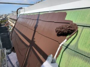 東大阪市　タウンハウス　外壁塗装　屋上防水　シーリング工事　DAITAKU　ダイタク　奈良　生駒