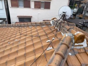 奈良市　戸建て　雨漏り　屋根漆喰　屋根改修　メンテナンス工事　DAITAKU　ダイタク　奈良　生駒