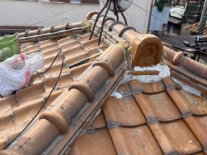 奈良市　戸建て　雨漏り　屋根漆喰　屋根改修　メンテナンス工事　DAITAKU　ダイタク　奈良　生駒