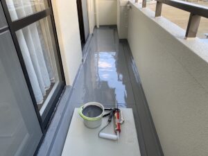 奈良市　バルコニー　防水工事　避難ハッチ交換　マンション　ベランダ　生駒市　奈良　生駒　ダイタク　DAITAKU