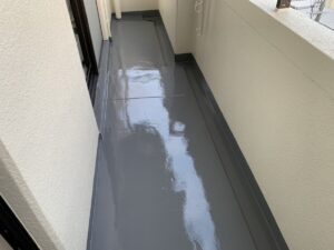 奈良市　バルコニー　防水工事　避難ハッチ交換　マンション　ベランダ　生駒市　奈良　生駒　ダイタク　DAITAKU