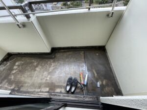 大阪市　マンション　バルコニー防水工事　DAITAKU　ダイタク　ベランダ　奈良市　生駒市