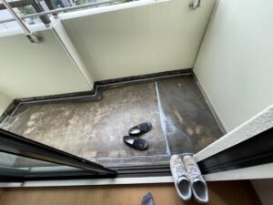 大阪市　マンション　バルコニー防水工事　DAITAKU　ダイタク　ベランダ　奈良市　生駒市