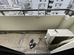 大阪市　マンション　バルコニー防水工事　DAITAKU　ダイタク　ベランダ　奈良市　生駒市