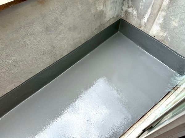 大阪市　雨漏り　バルコニー　ウレタン防水　DAITAKU