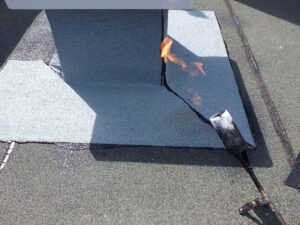 生駒市　ビル　屋上　基地局　アンテナ架台　防水工事　トーチ工法　DAITAKU　ダイタク　奈良　生駒