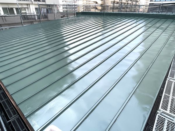 大阪市 屋根塗装 金属屋根 トタン屋根 アステックペイント DAITAKU